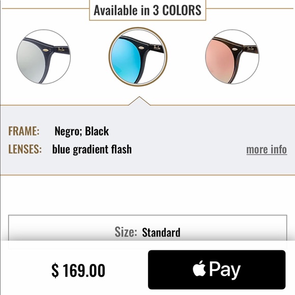 Rayban Sunglasses - RB2180 @Collection - Picture 3 of 3